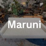 Maruni マルニ木工 AGE ソファ Nシリーズは、天然木フレームと曲線設計で座り心地が良く、北欧風リビングにぴったりです。
