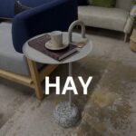 HAY BOWLER SIDE TABLE (ヘイ ボウラー サイド テーブル) – 丸みのあるスチール製で光を柔らかく反射。リビングやベッドサイドに映える北欧デザイン。