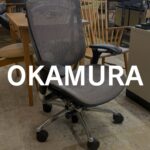 Okamura（オカムラ）Contessa（コンテッサ）オフィスチェア全体画像 ワークチェア用途 メッシュ素材と曲線フレームで通気性と高いフィット感を備えた高機能デザインチェア