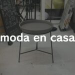 moda en casa（モーダ・エン・カーサ）APOLLO end table サイドテーブル コンクリート天板と細身の黒メタル脚が生む重厚で軽やかなデザイン
