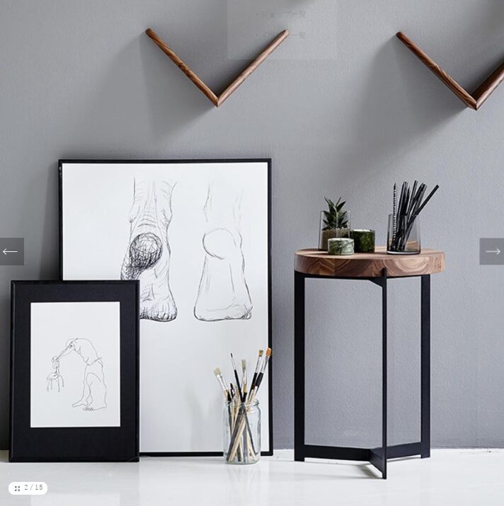 コンクリート × メタルの美学｜APOLLO end table（アポロ エンド