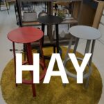 HAY（ヘイ）REVOLVER BAR STOOL HIGH（リボルバー バースツール ハイ）バースツール デザイン性と実用性を兼ね備えたミニマルな回転式スツール