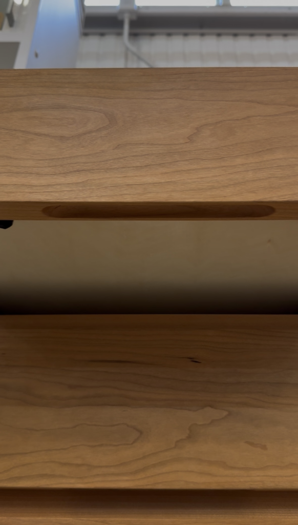 masterwal（マスターウォール）NOTE SYSTEM STORAGE 持ち手彫り込み部
