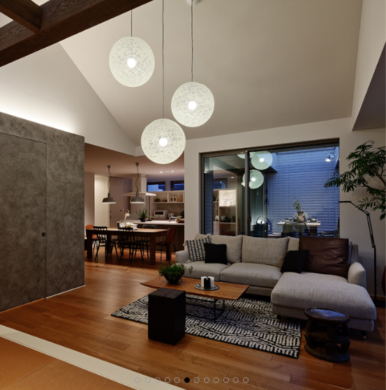 Moooi（モーイ）Random Light（ランダムライト）ペンダントライト。Bertjan Pot（ベルトヤン・ポット）がデザインした、繊維が不規則に重なり合う球体シェードが特徴の照明。