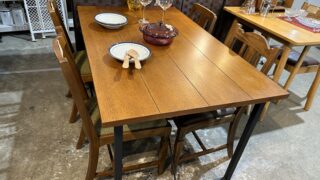 新宿区受渡し）4台まとめて★インダストリアルなテーブル（11/24～26 オンライン ショッピング家具・インテリア - 新宿区受渡し）4台お纏め